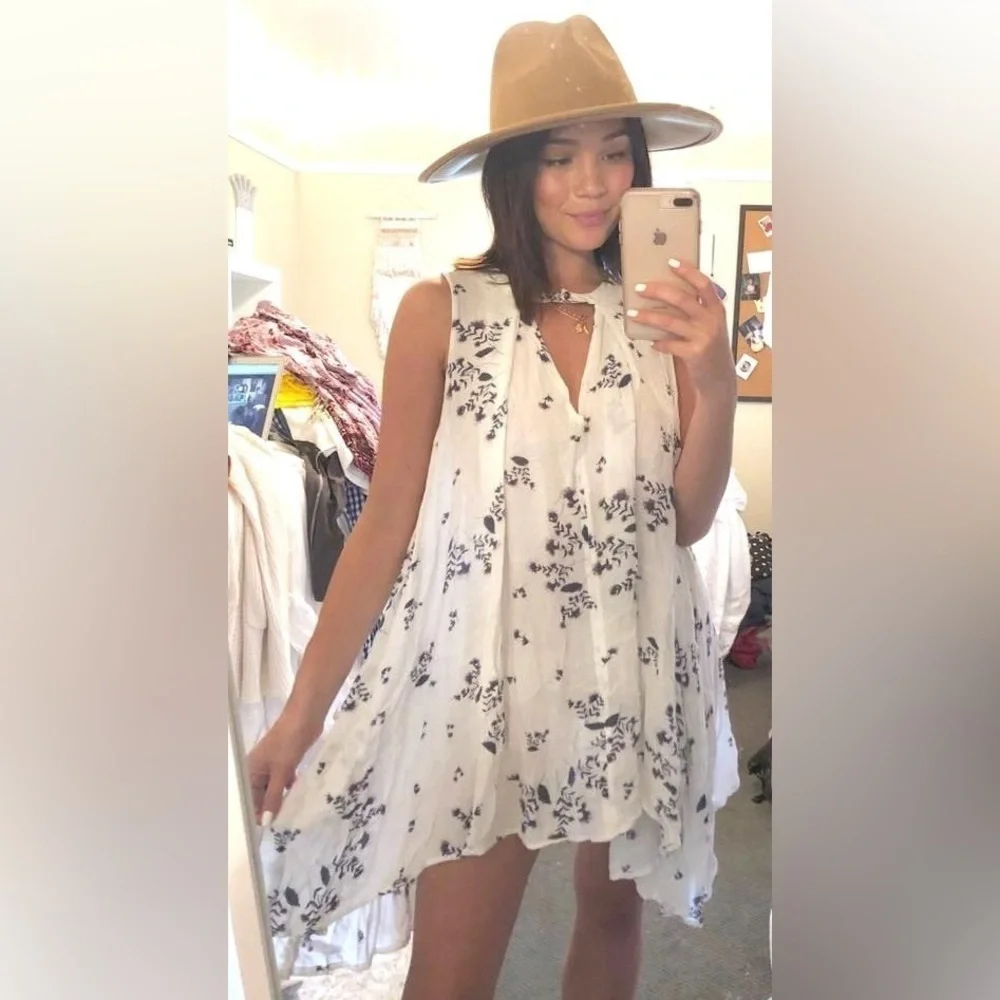 Free people floral sundress.